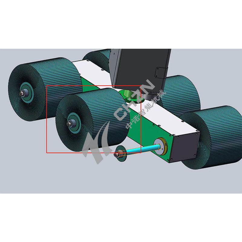 Zhongnuo Aluminium ALLIAGE en acier inoxydable Ferce de chanfreinage Machine de rampe de broyage pour la plaque métallique Burrs Délimination du ponçage